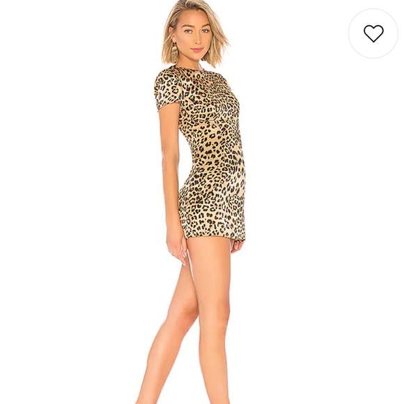 House of Harlow Leopard Mini Dress Revolve - Picture 3 of 6